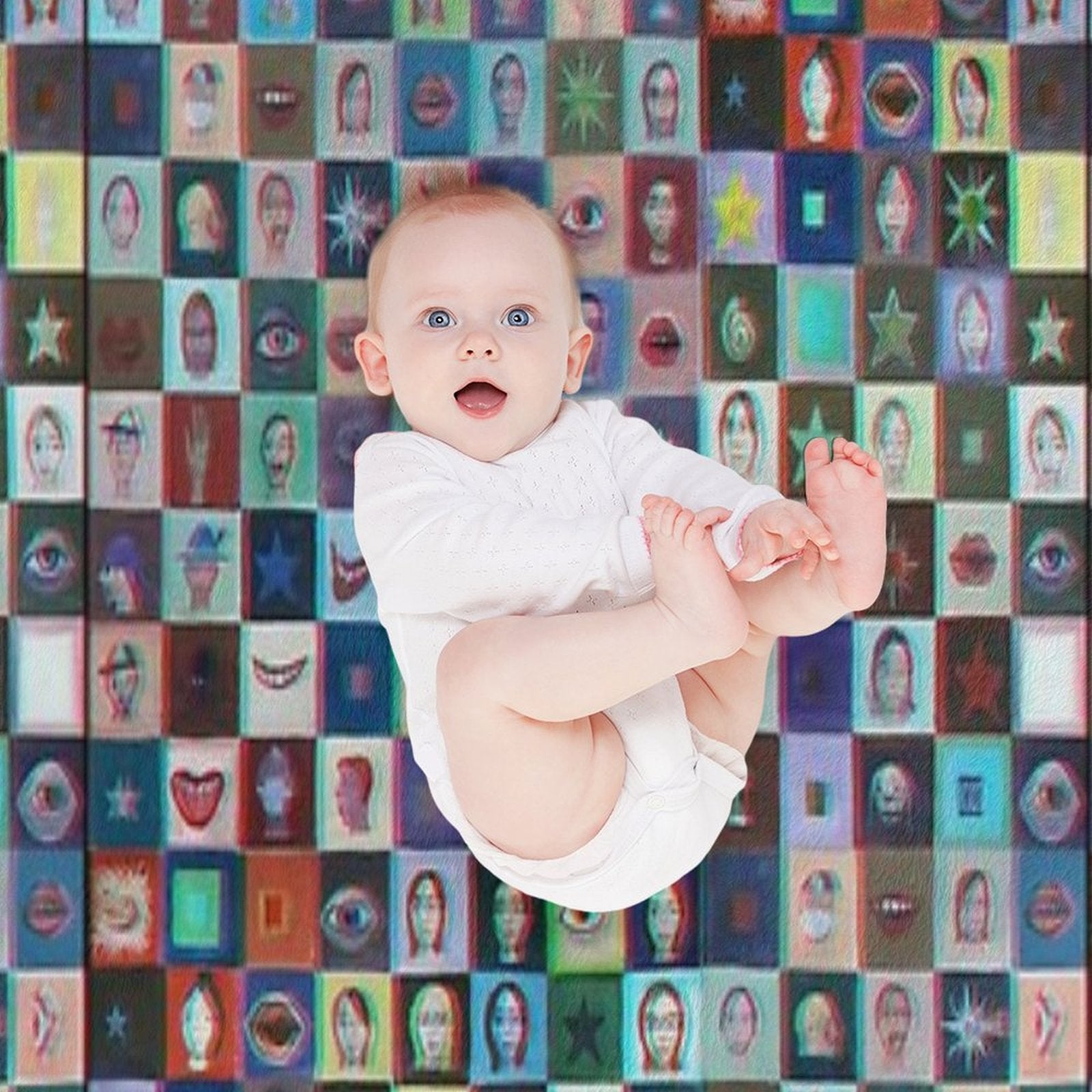 Chessboard Tapiz 3d 1 Machine-washable Throw Blanket