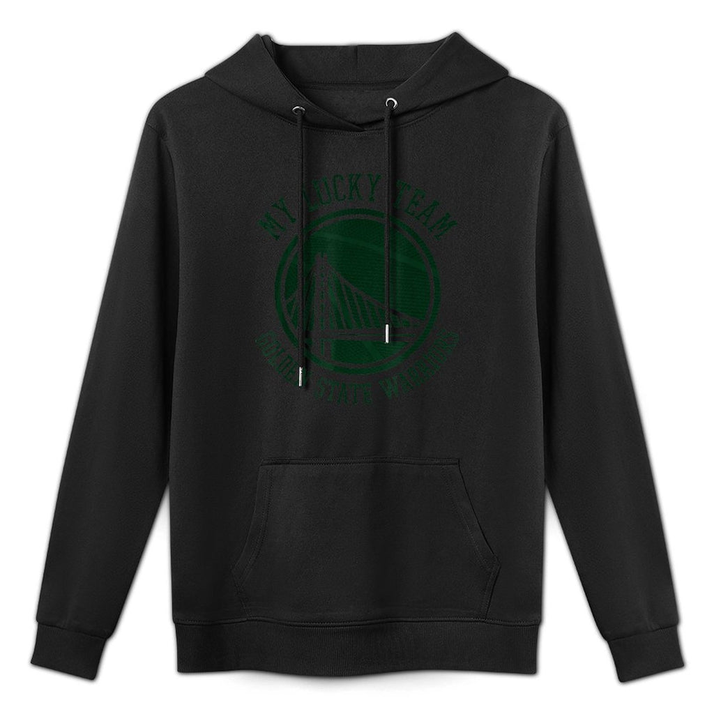 NBA Golden State Warriors St. Patricks Day My Lucky Team Pilling-Resistant Hoodie