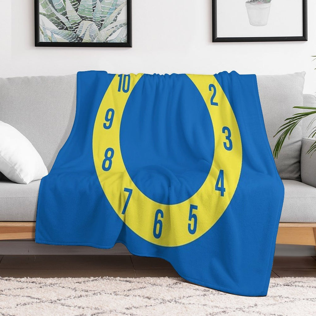 Ready to Clown Around Eco-conscious Throw Blanket