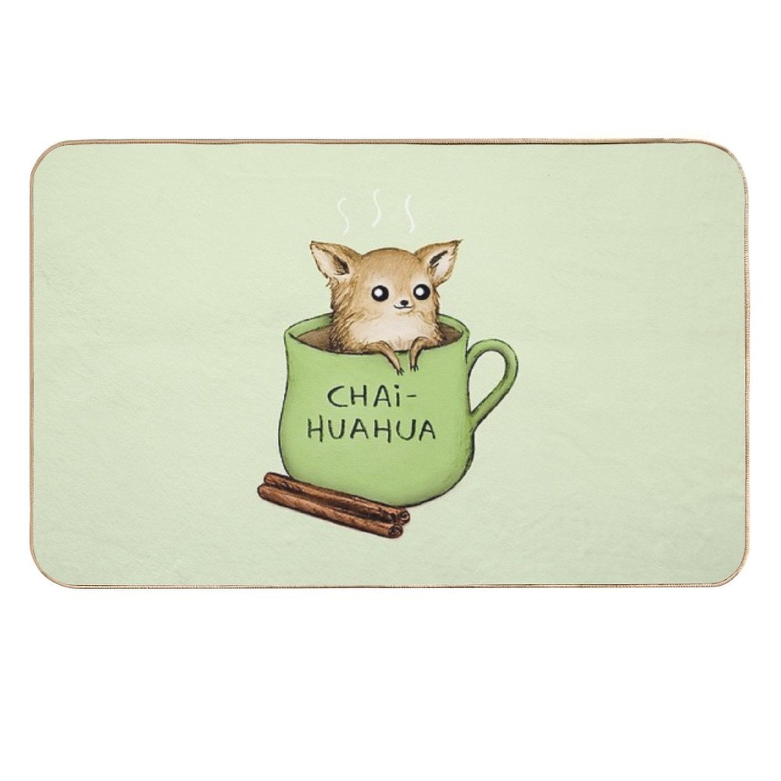 Chaihuahua  Stain-Proof Bath Mat