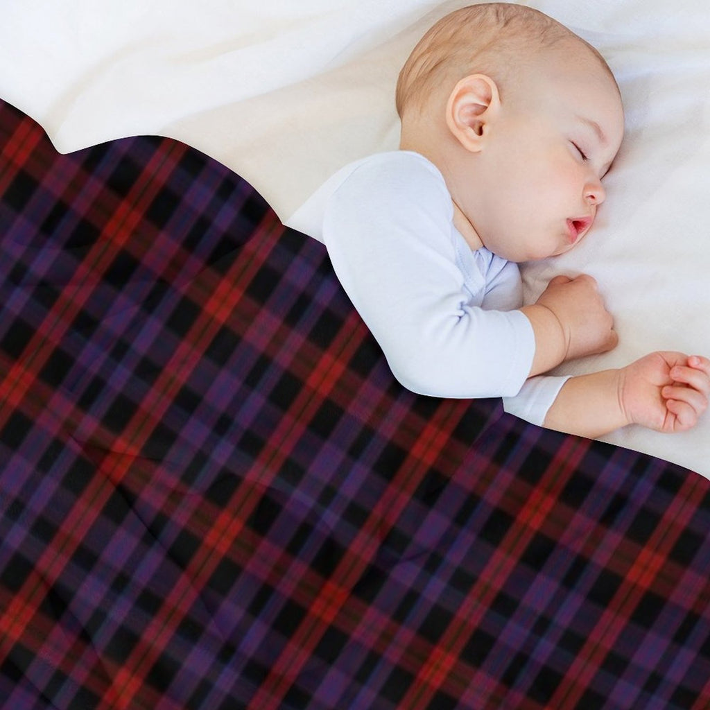 Brown Clan Tartan Eco-conscious Throw Blanket