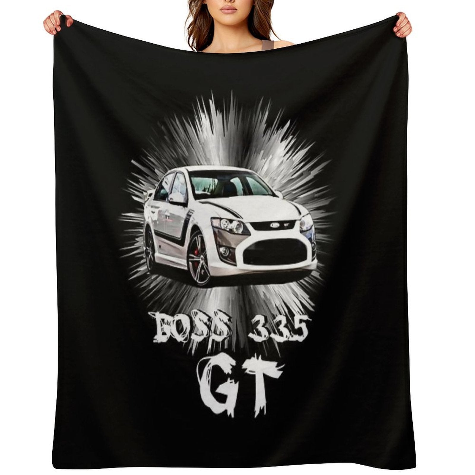 GT 335 Ford Falcon Gift-ready Throw Blanket