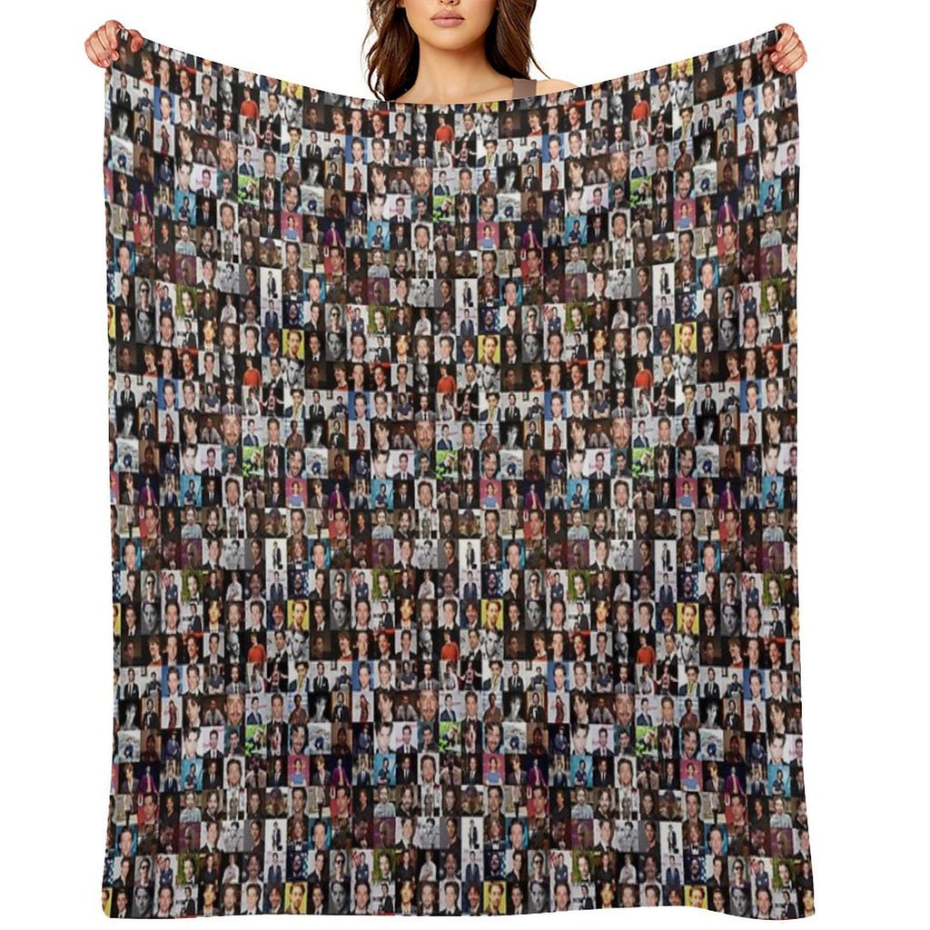Christian Borle Collage - Many Items Available Plush Throw Blanket