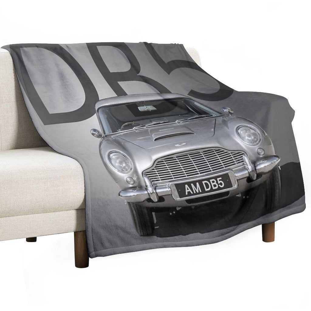 Aston Martin DB5 Multi-functional Throw Blanket