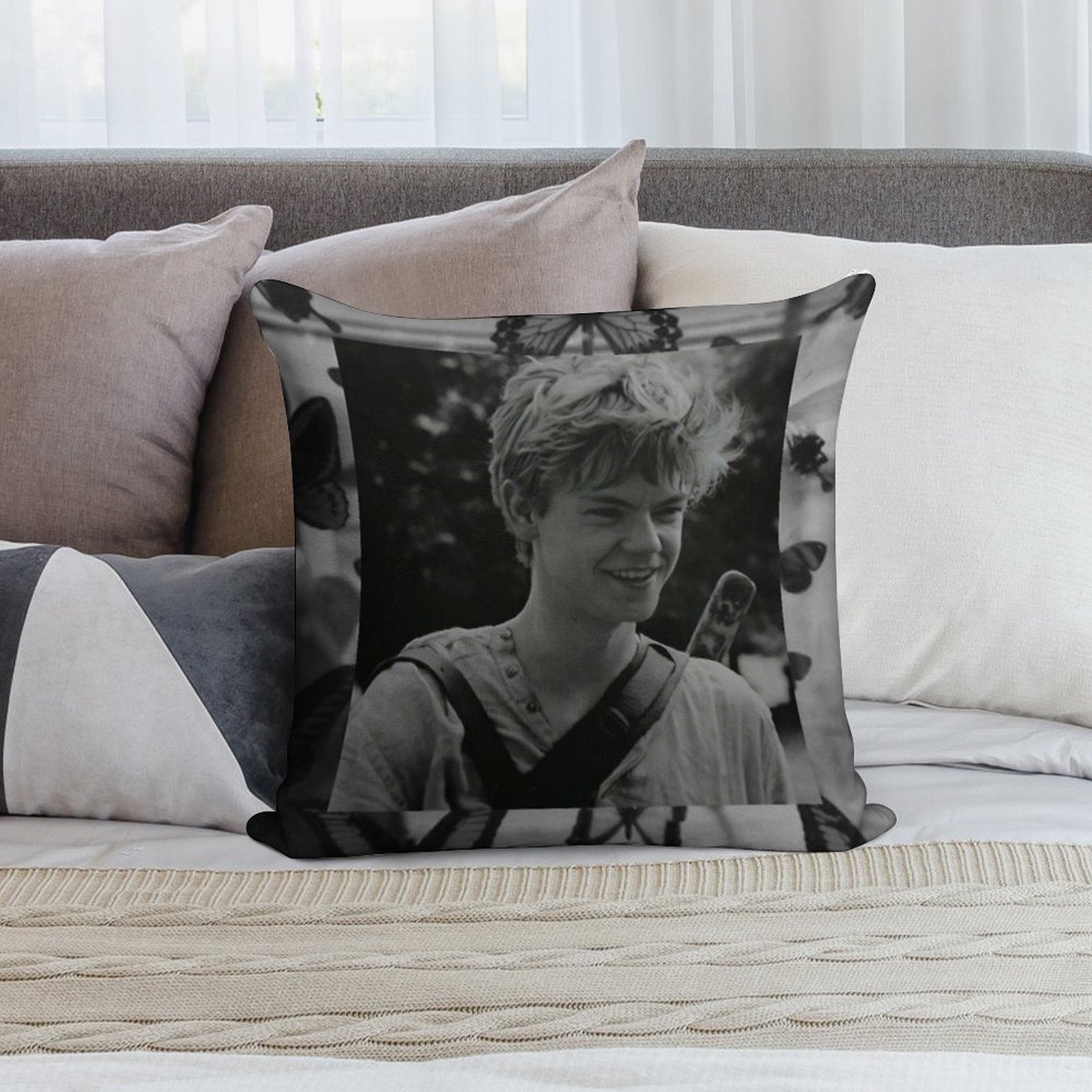 The Maze Runner Newt Blanket Soft Home Decor Throw Pillow