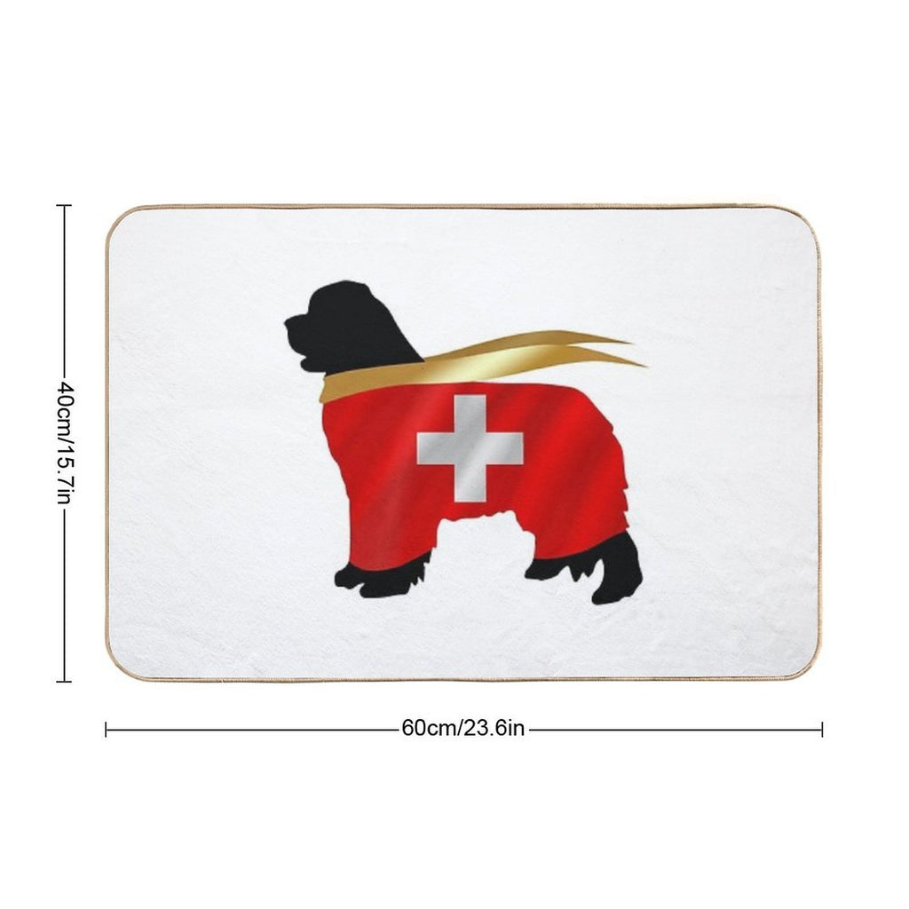 Newfoundland of Switzerland Durable Bath Mat
