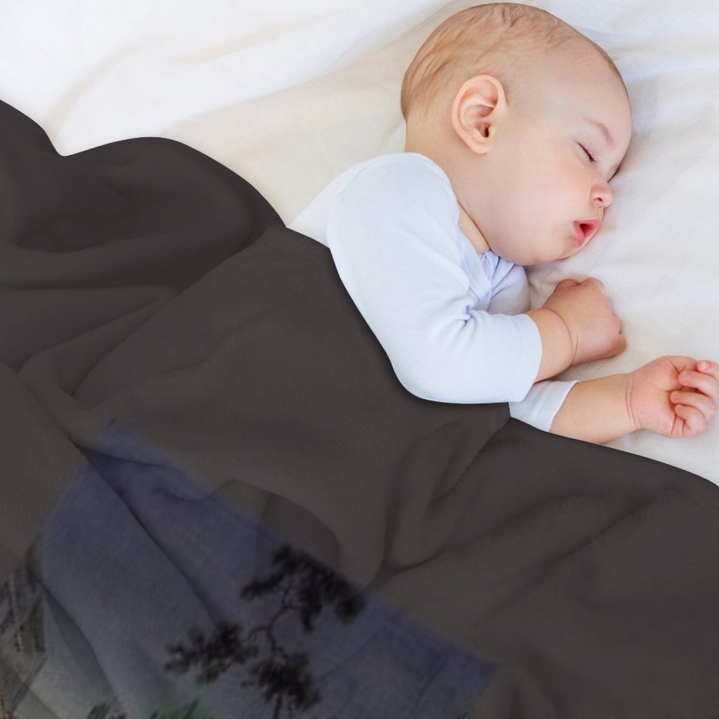 Night Street Rain Durable Throw Blanket