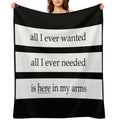 All I Ever Wanted - Depeche Mode Lightweight Throw Blanket