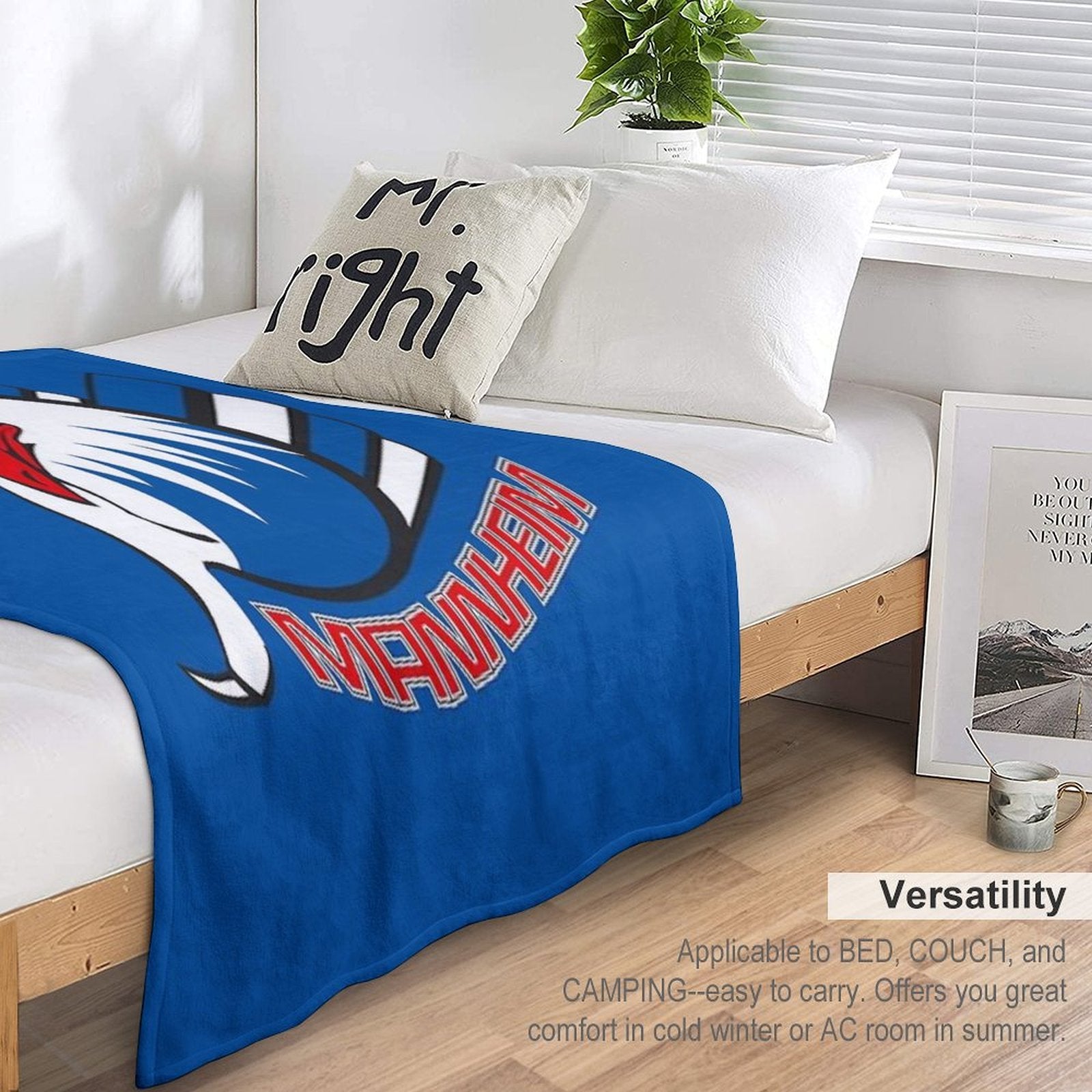 Adler Mannheim Multi-functional Throw Blanket