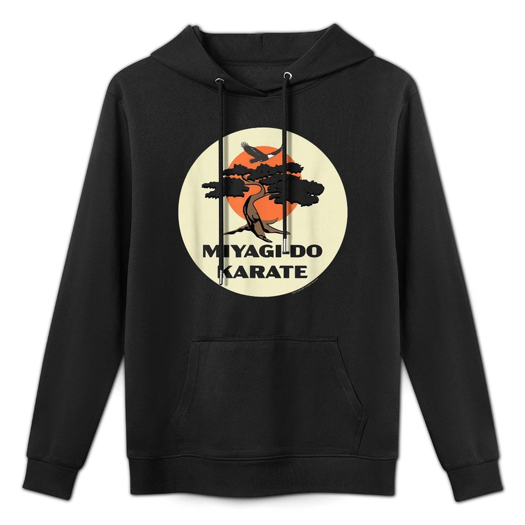 Cobra Kai Miyagi-Do Karate Eagle Fang Bonsai Tree Dojo Logo Colorfast Hoodie