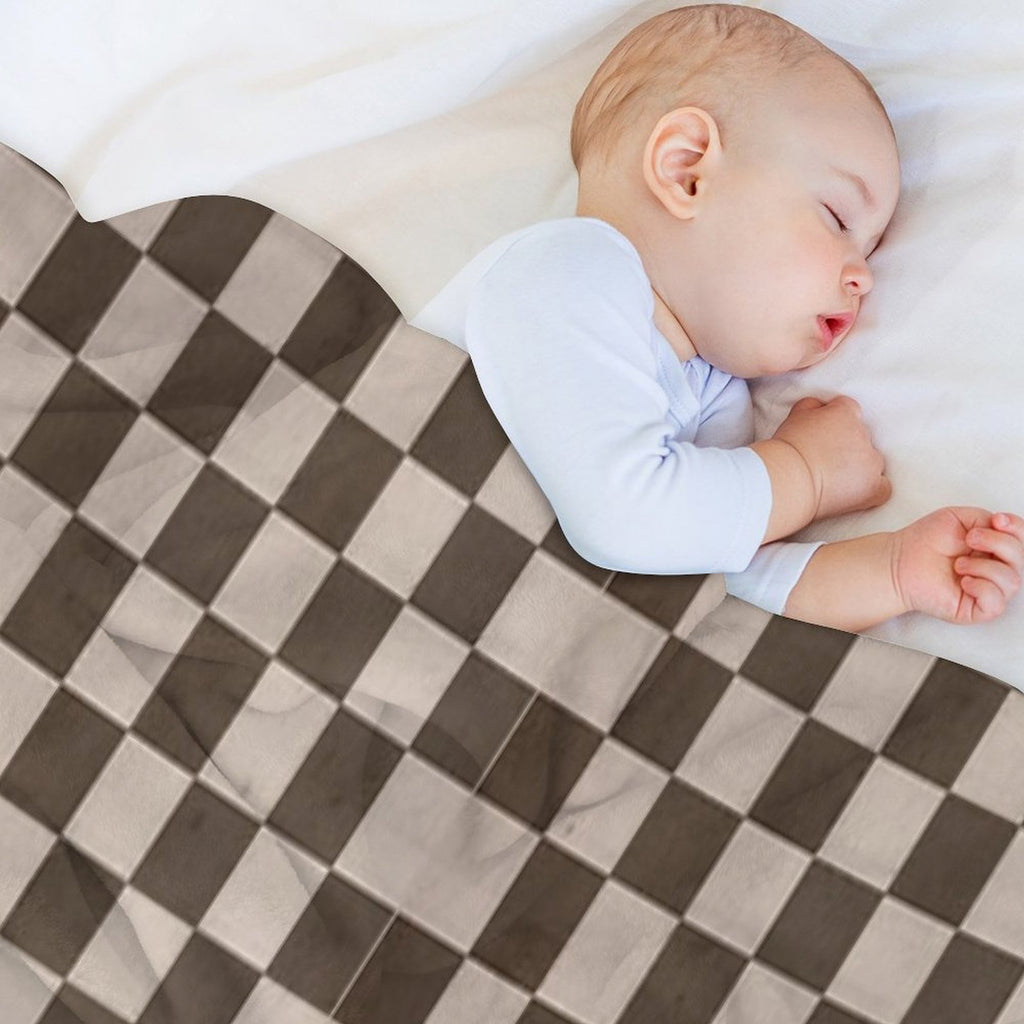 Cute Digital Art Print Wrinkle-free Throw Blanket