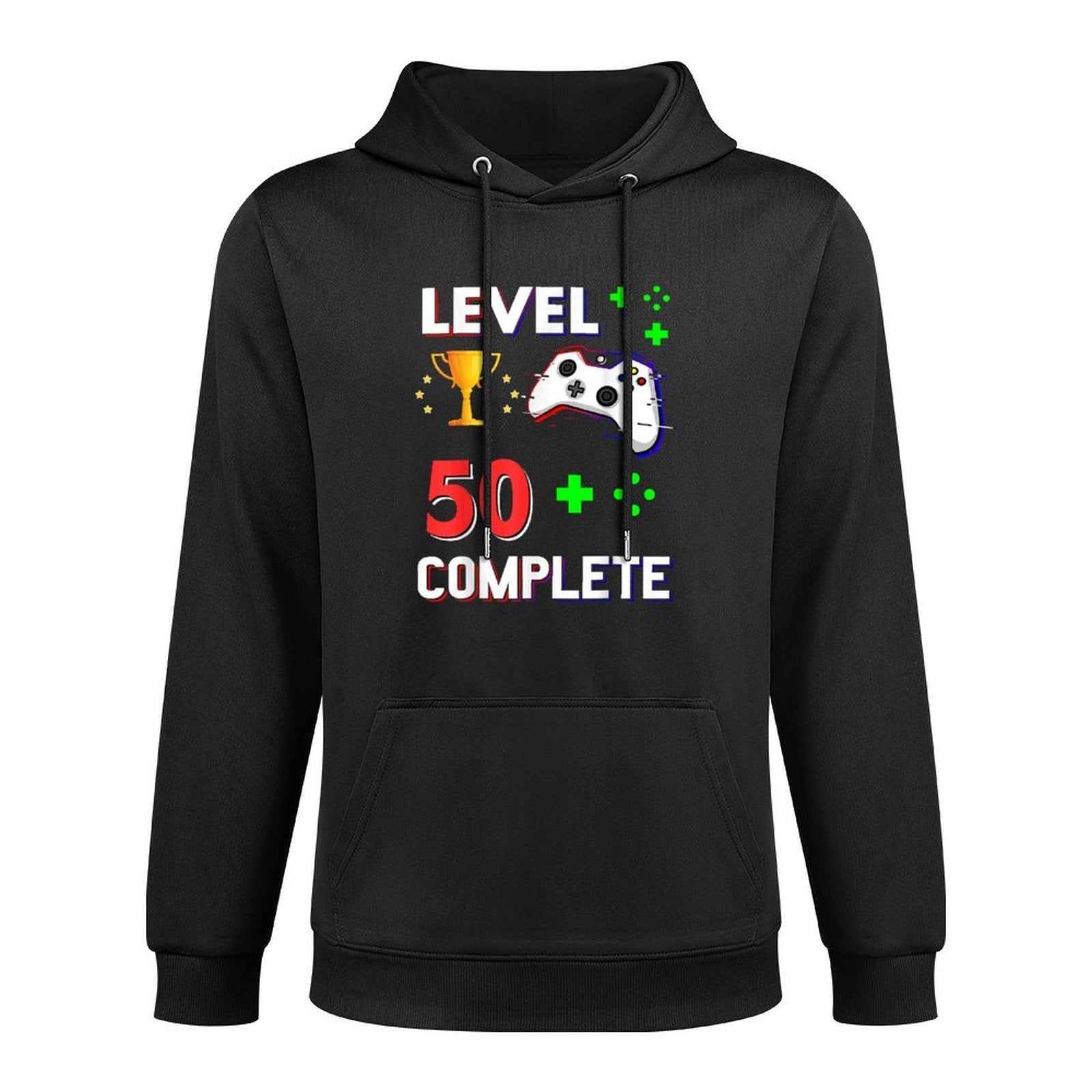 50th Birthday Level 50 Complete Video Gamer Gift Durable Construction Hoodie