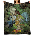 ElfQuest True Peace II Sustainable Throw Blanket