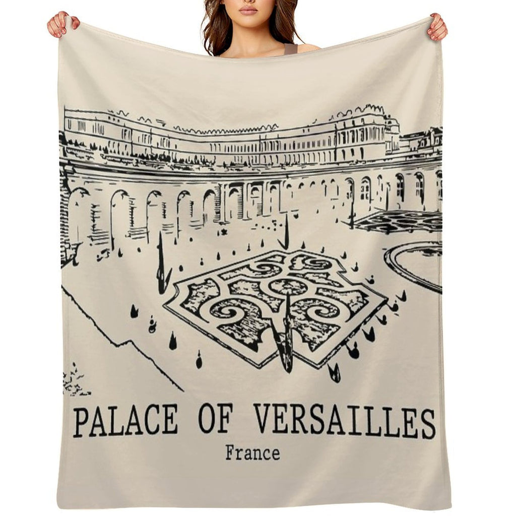 Palace of Versailles - France Shrink-resistant Throw Blanket