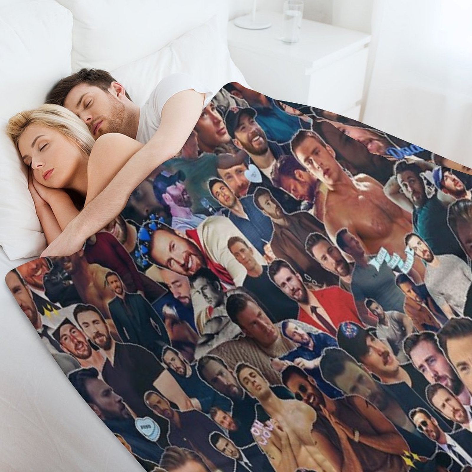 Chris Eco-conscious Throw Blanket
