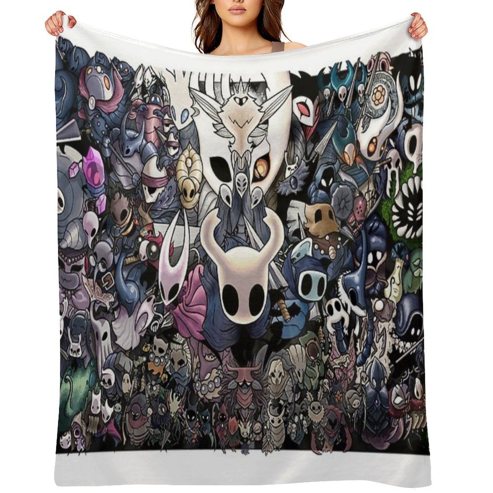 Hollowknight Eco-conscious Throw Blanket