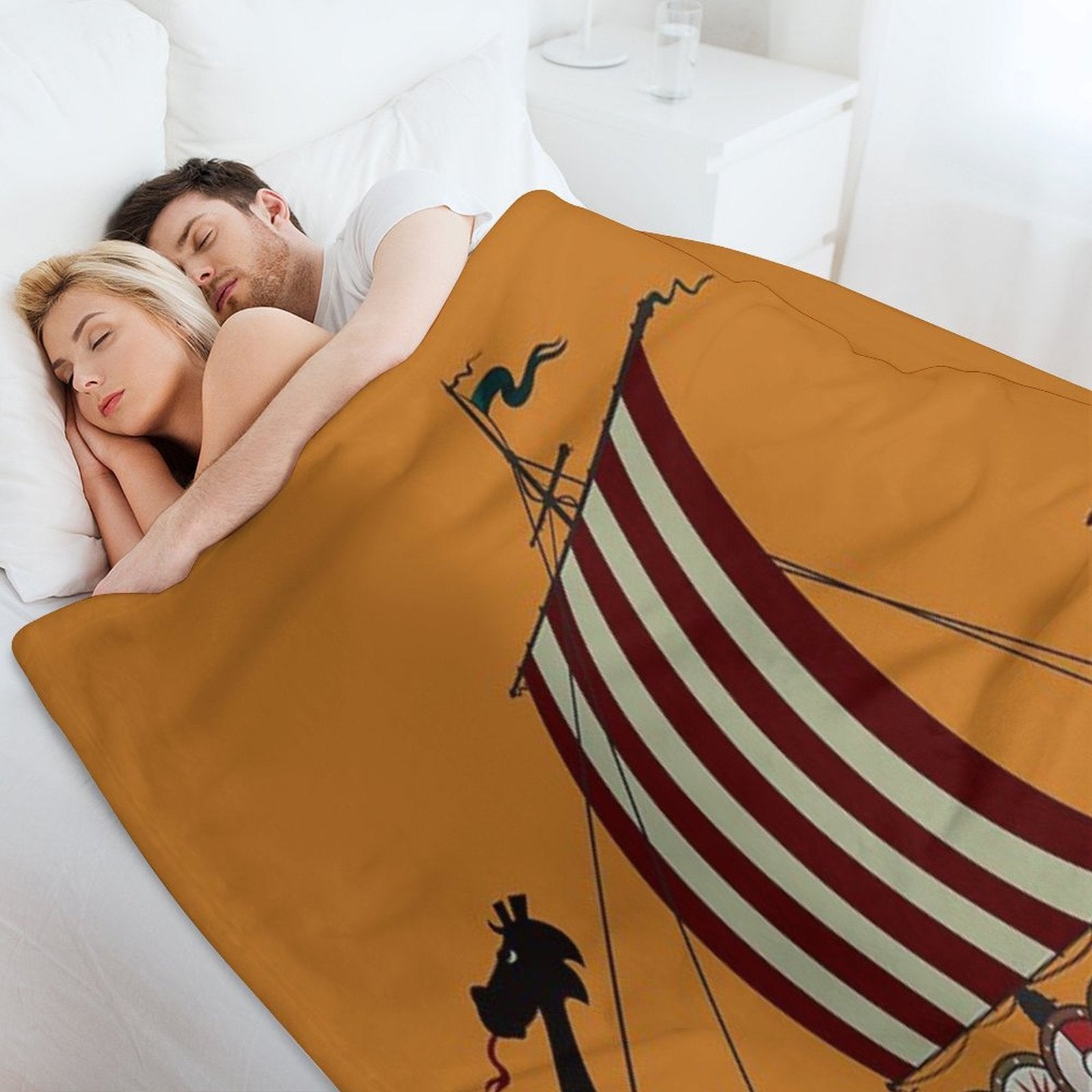 Vikings Comfort Throw Blanket