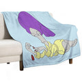 American Dad Roger Wrinkle-free Throw Blanket