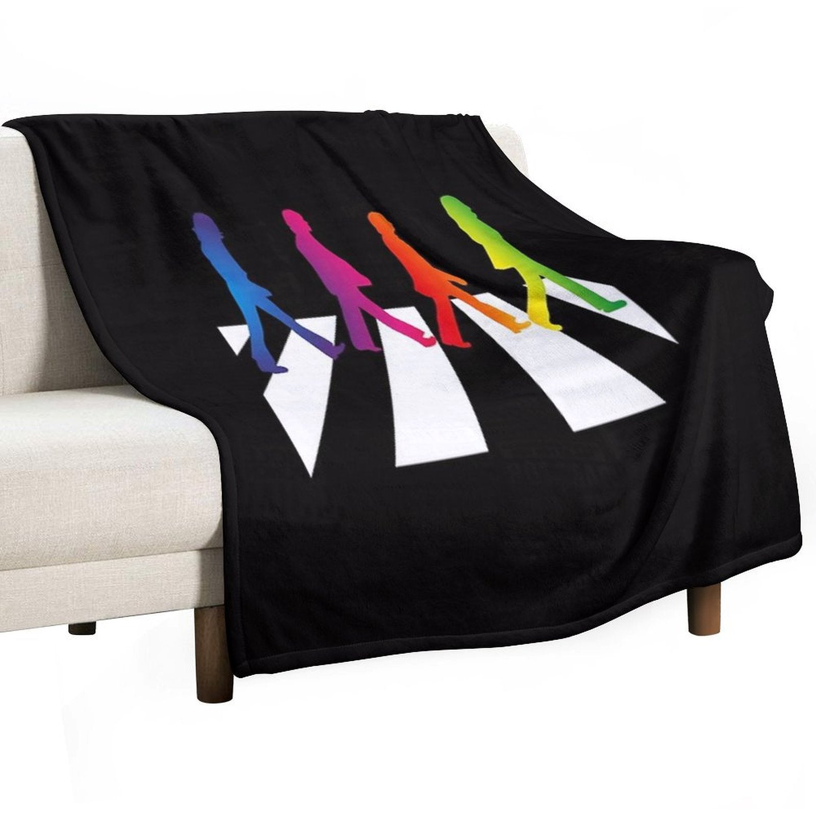 Logo Beatles Travel-friendly Throw Blanket