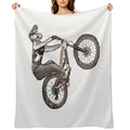 Fabio Wibmer Backflip Gift-ready Throw Blanket