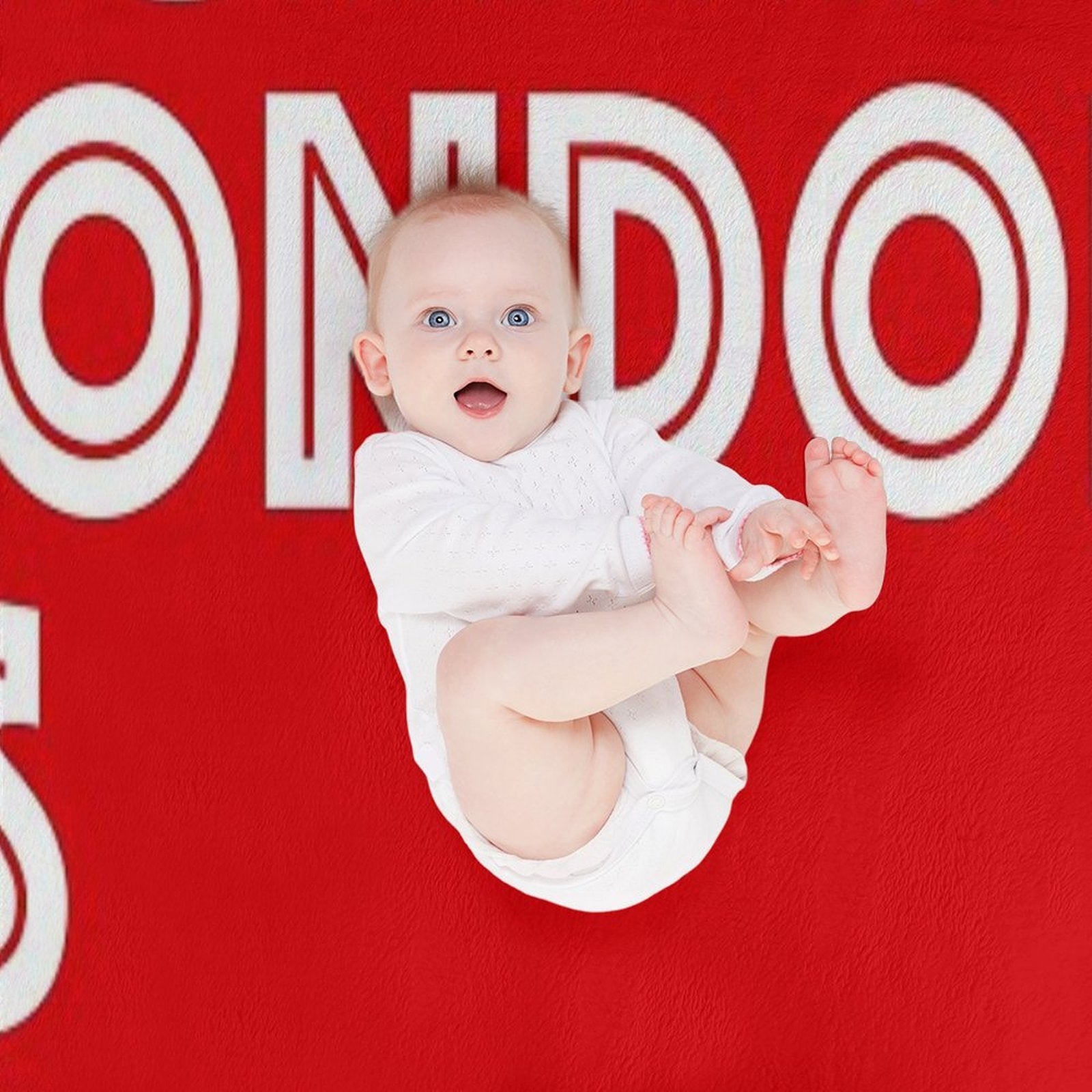 North London Is Red Machine-washable Throw Blanket