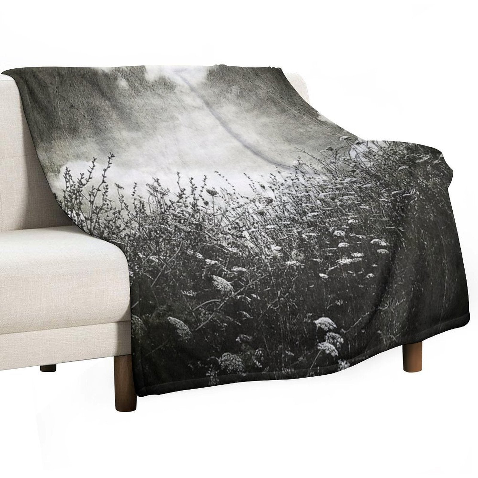 Counting Flowers Like They Were Stars Quick-dry Throw Blanket