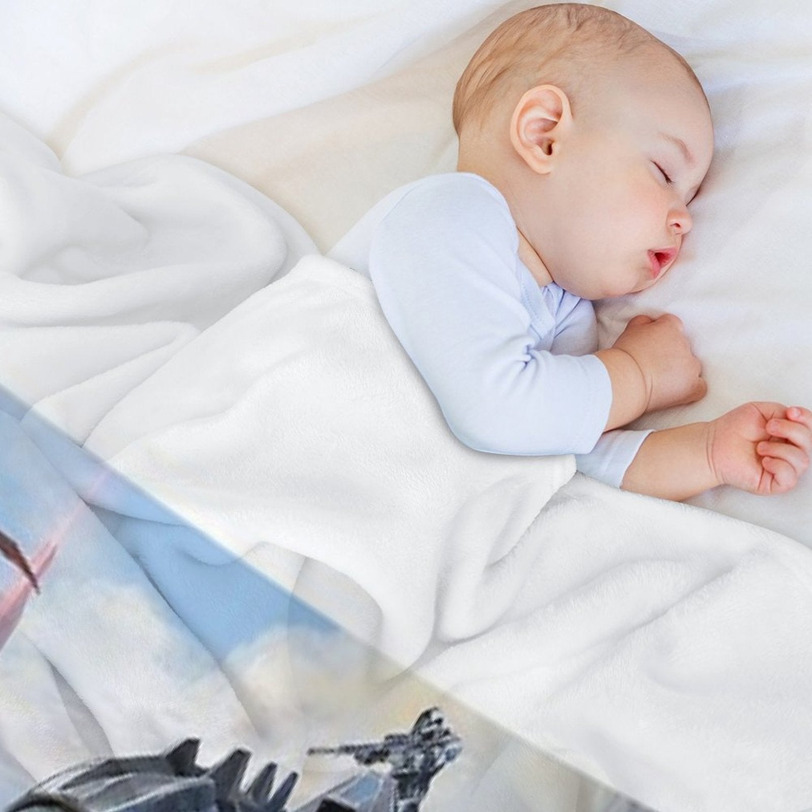 Dinosaurs War Ark Sustainable Throw Blanket