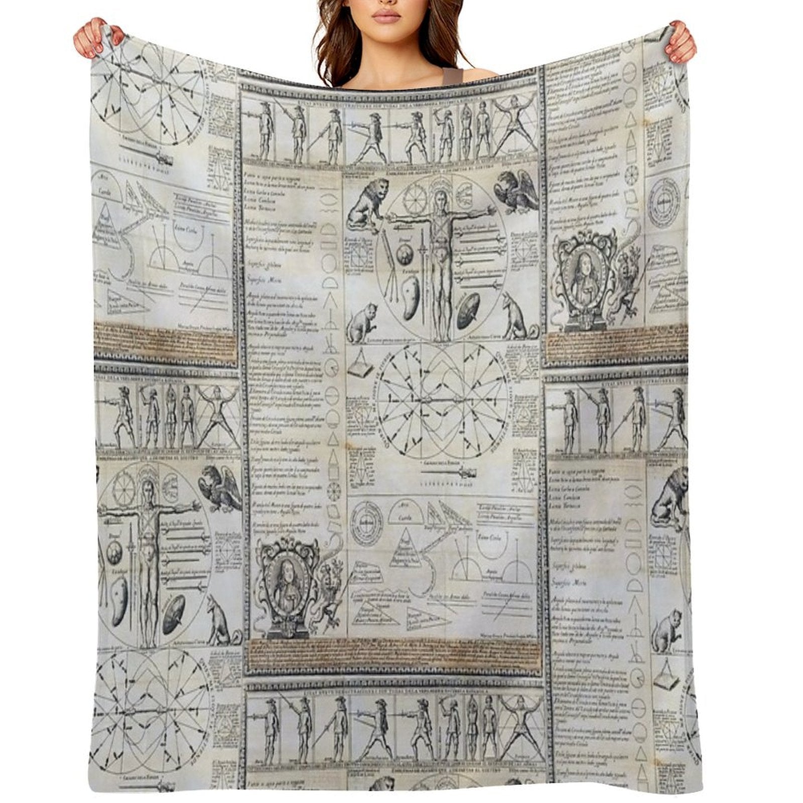 La Verdadera Destreza, Summarized Wrinkle-free Throw Blanket