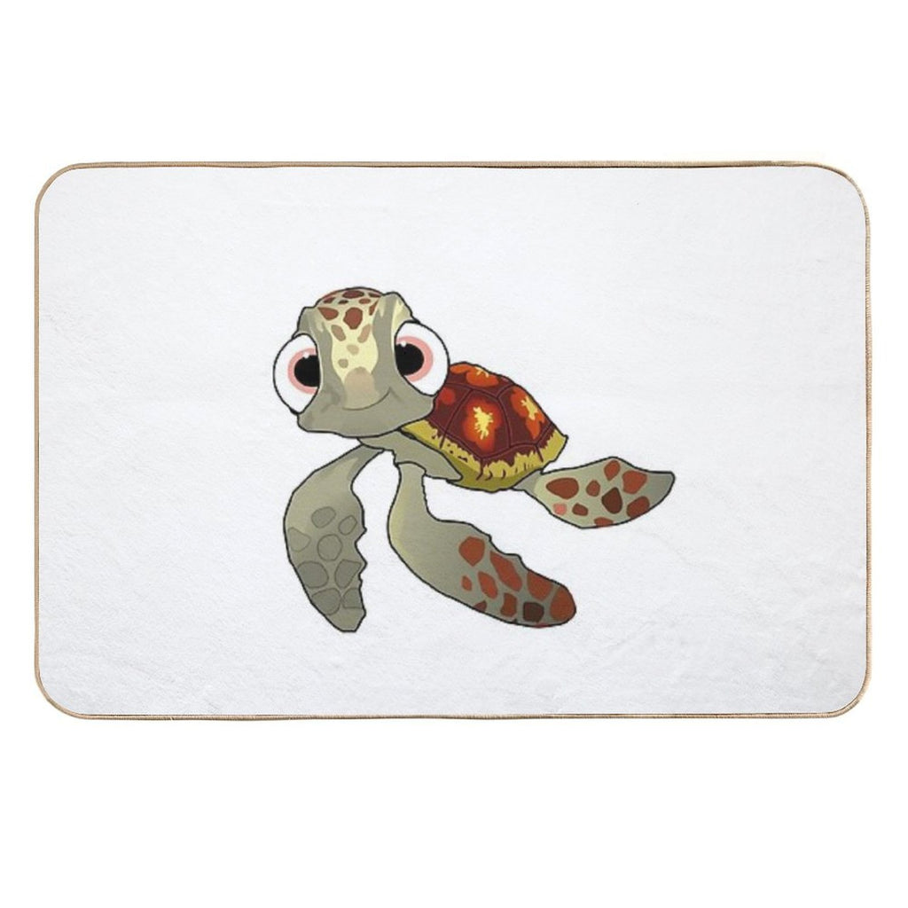 Cute Squirt Finding Nemo  Repositionable Bath Mat