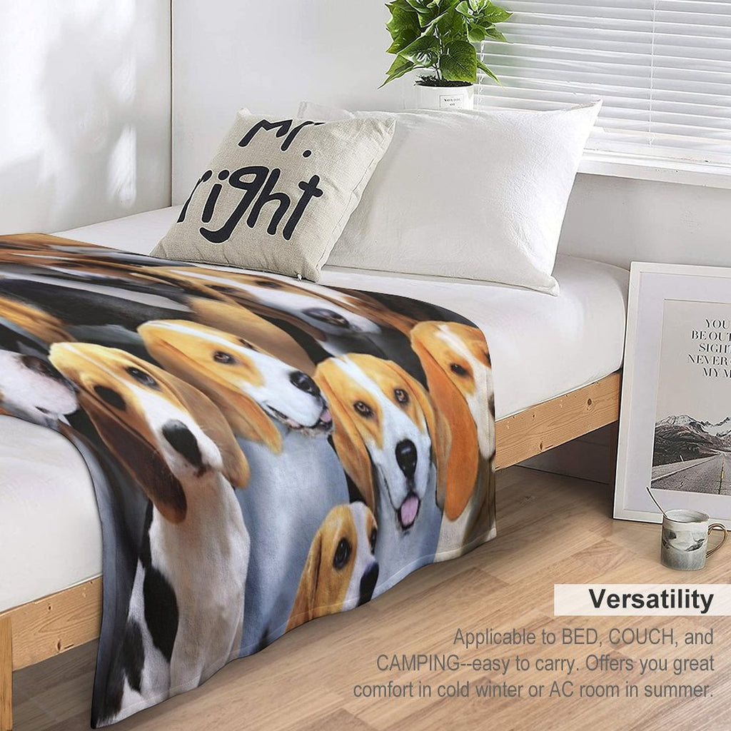 Beagles All-season Throw Blanket