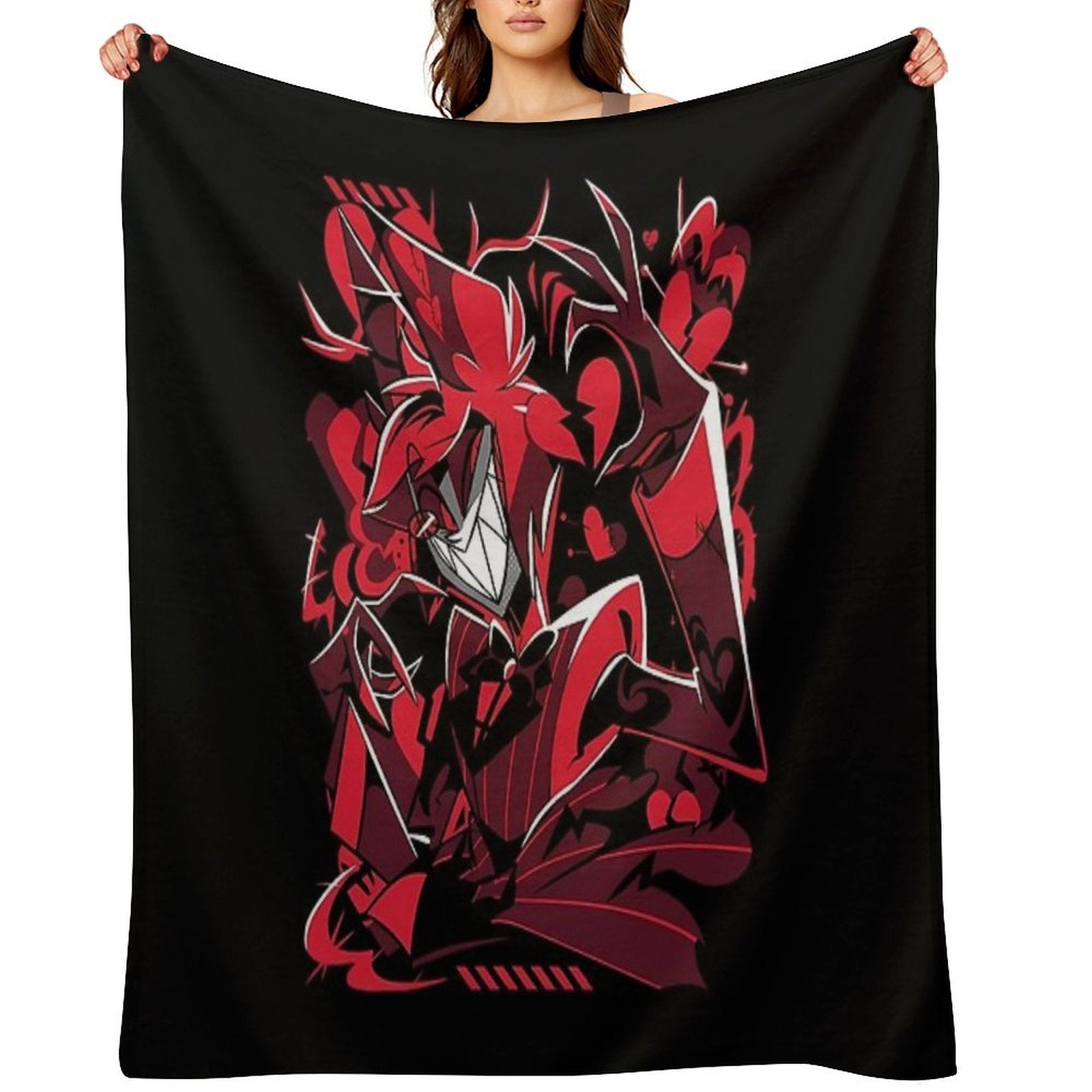 Hazbin Hotel Alastor Multi-functional Throw Blanket