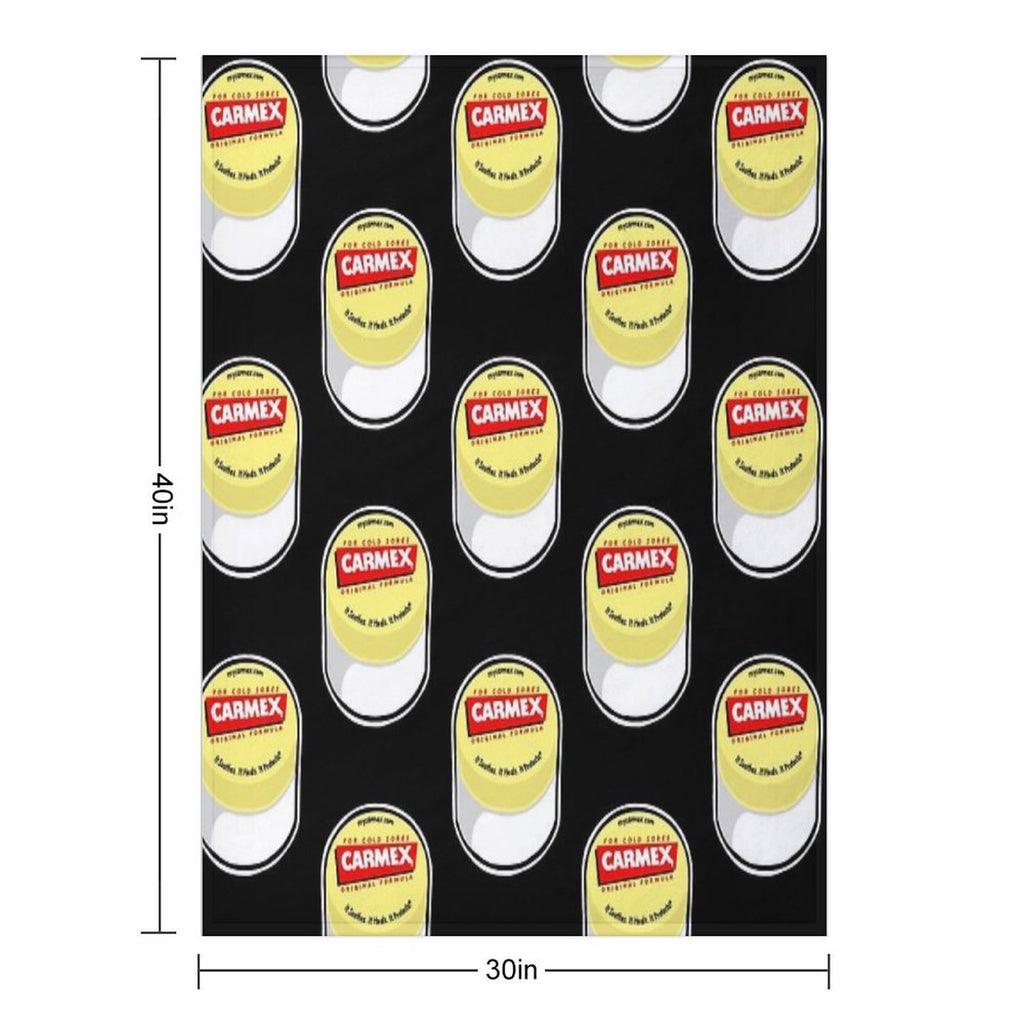 Carmex Chapstick Comfort Throw Blanket