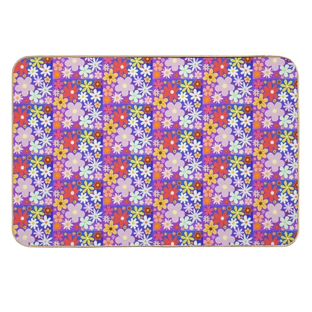 Flower Power  Multi-Purpose Bath Mat