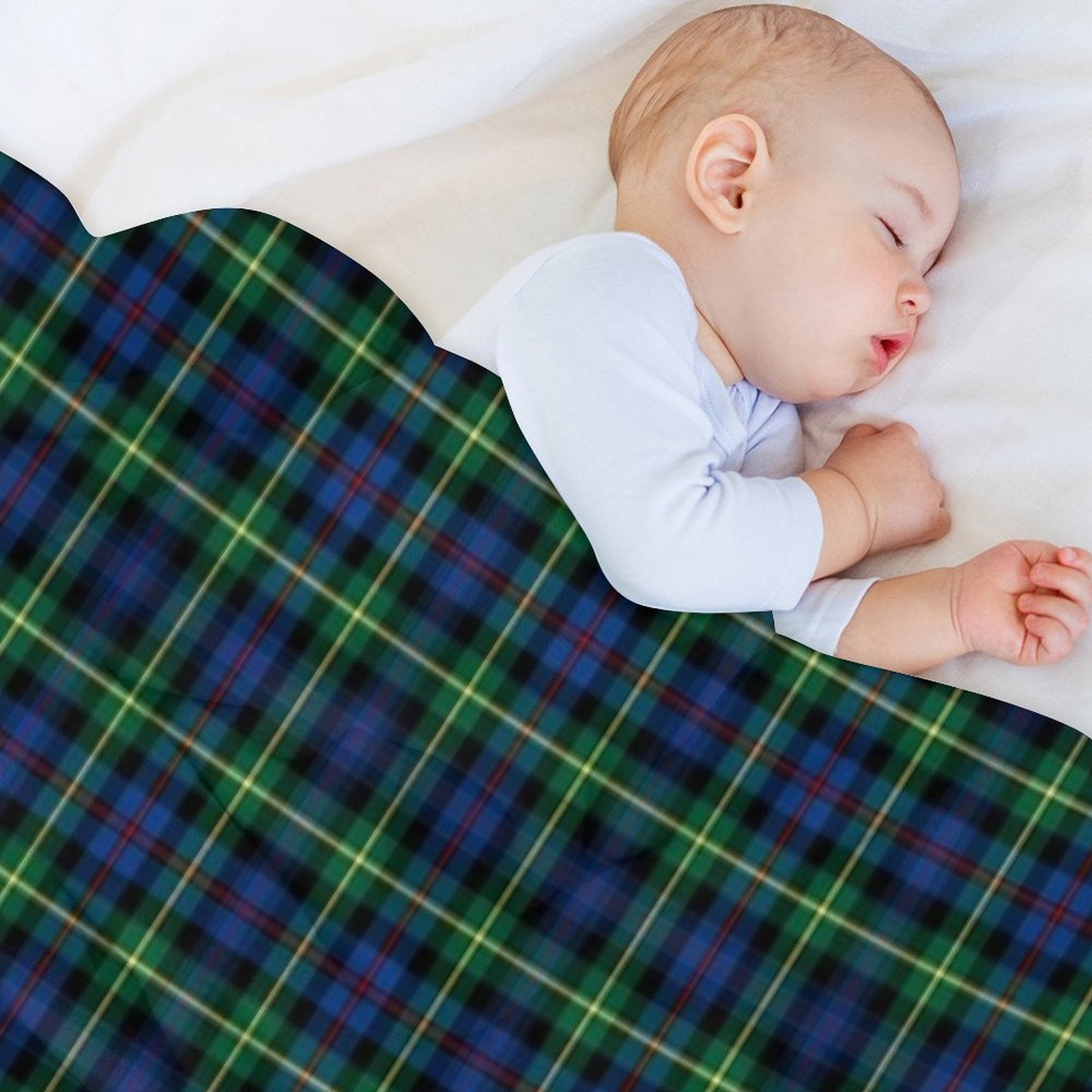 Clan Farquharson Tartan Lightweight Throw Blanket