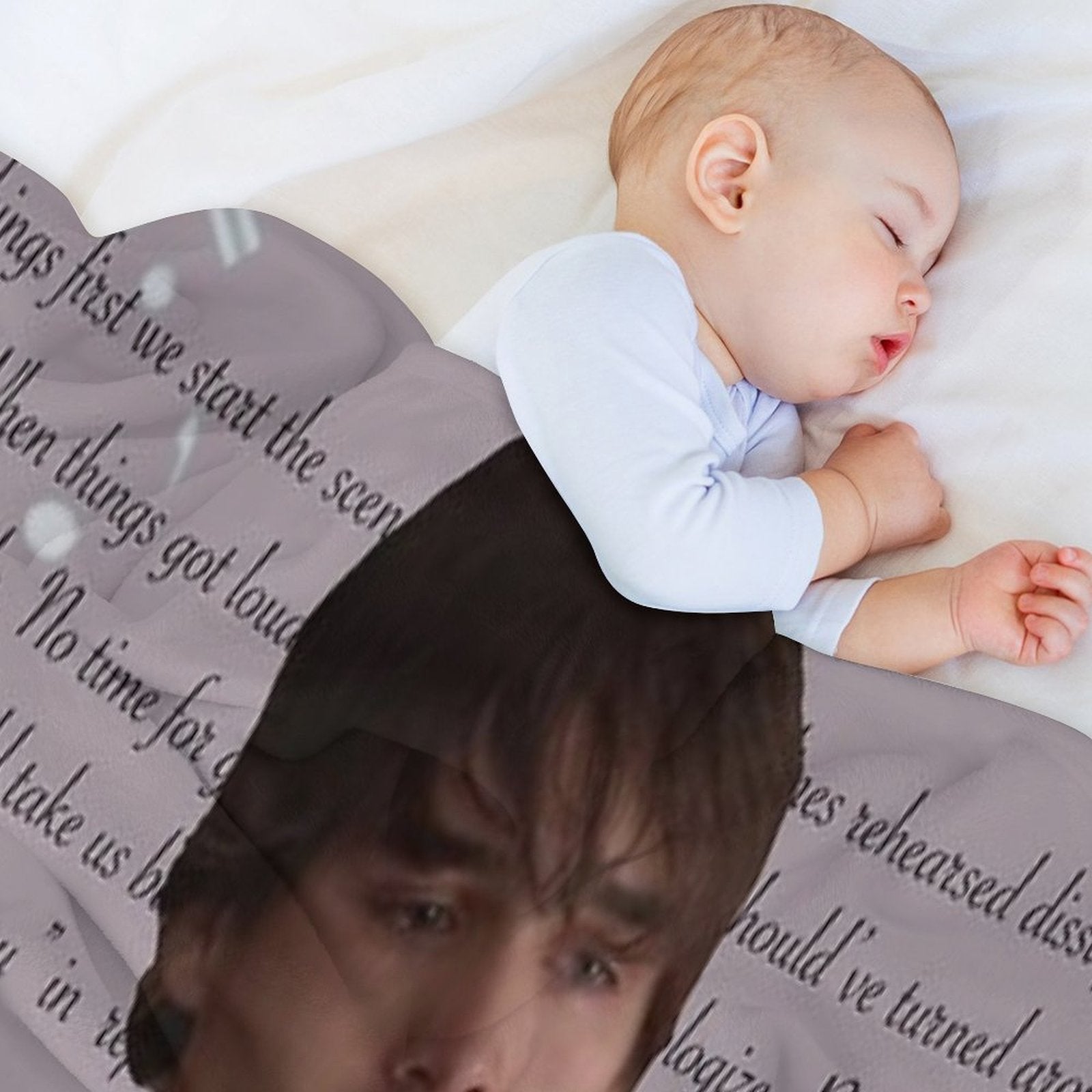 Unsaid Emily Lyrics Premium Throw Blanket