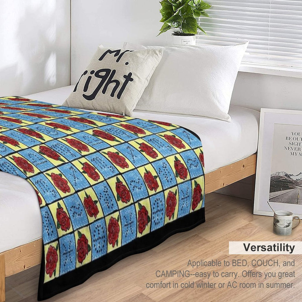 9 of Swords Tarot Blanket by Tarotista Multi-functional Throw Blanket