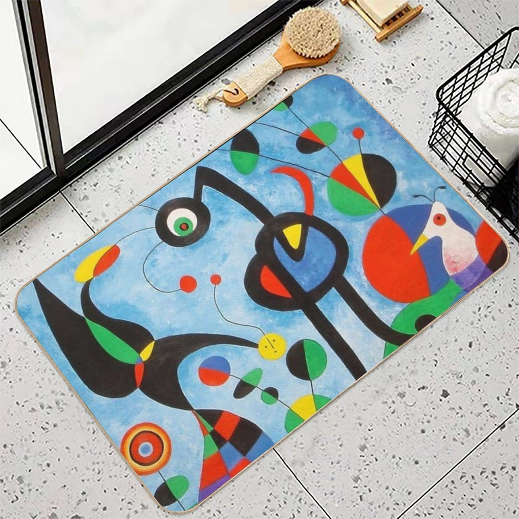 Miro Art  Easy To Clean Bath Mat