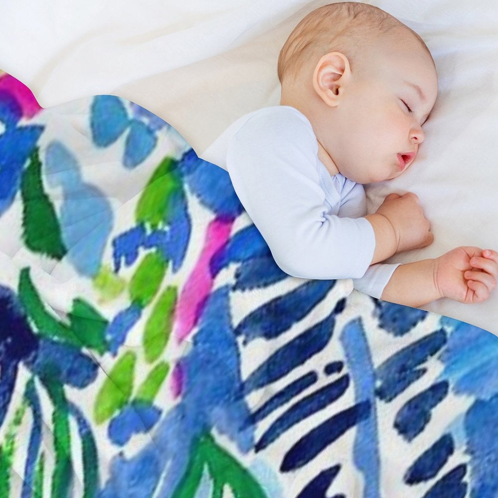 Dont Be Blue Wrinkle-free Throw Blanket