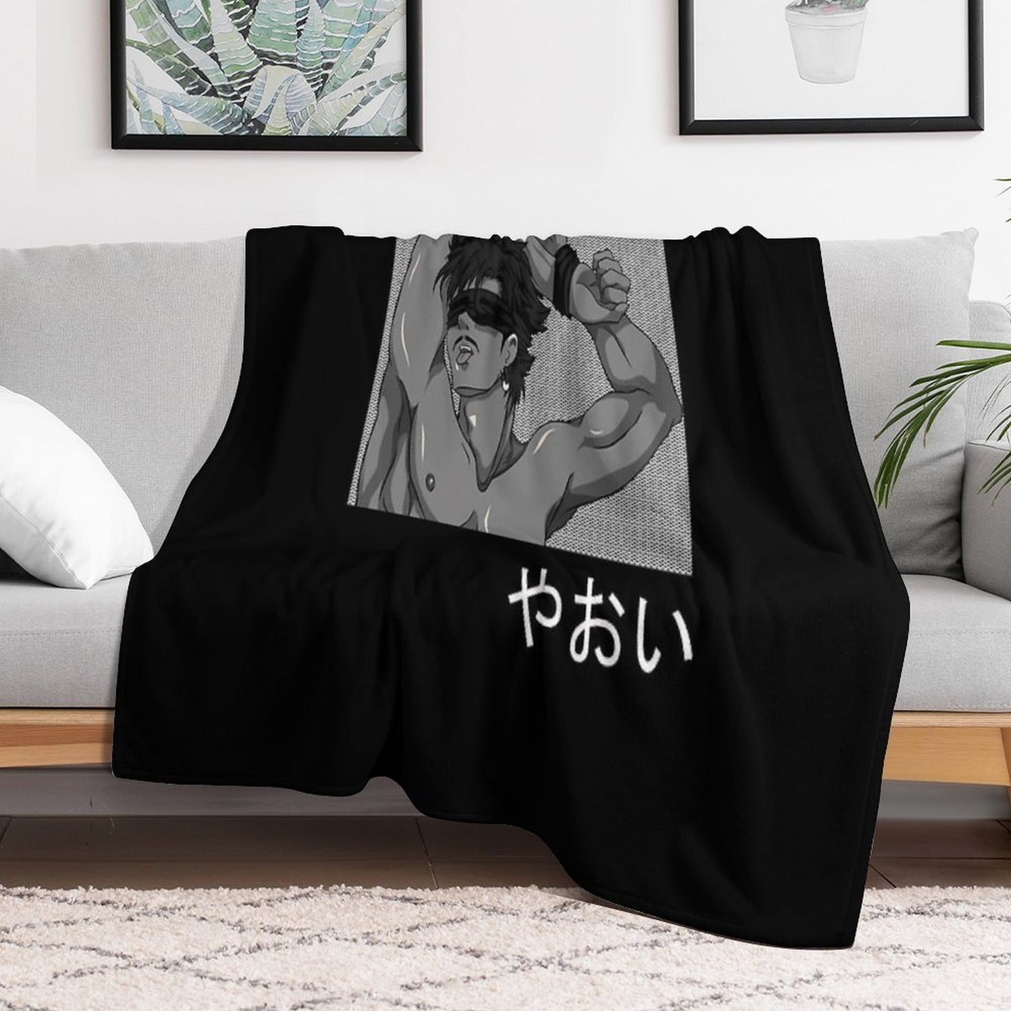 Yaoi Multi-functional Throw Blanket