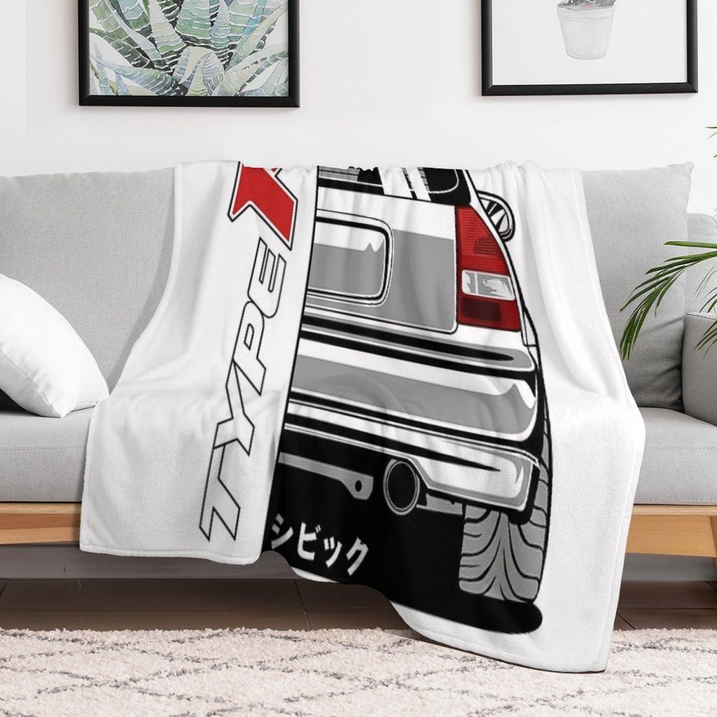Civic Type R EK9 Multi-functional Throw Blanket