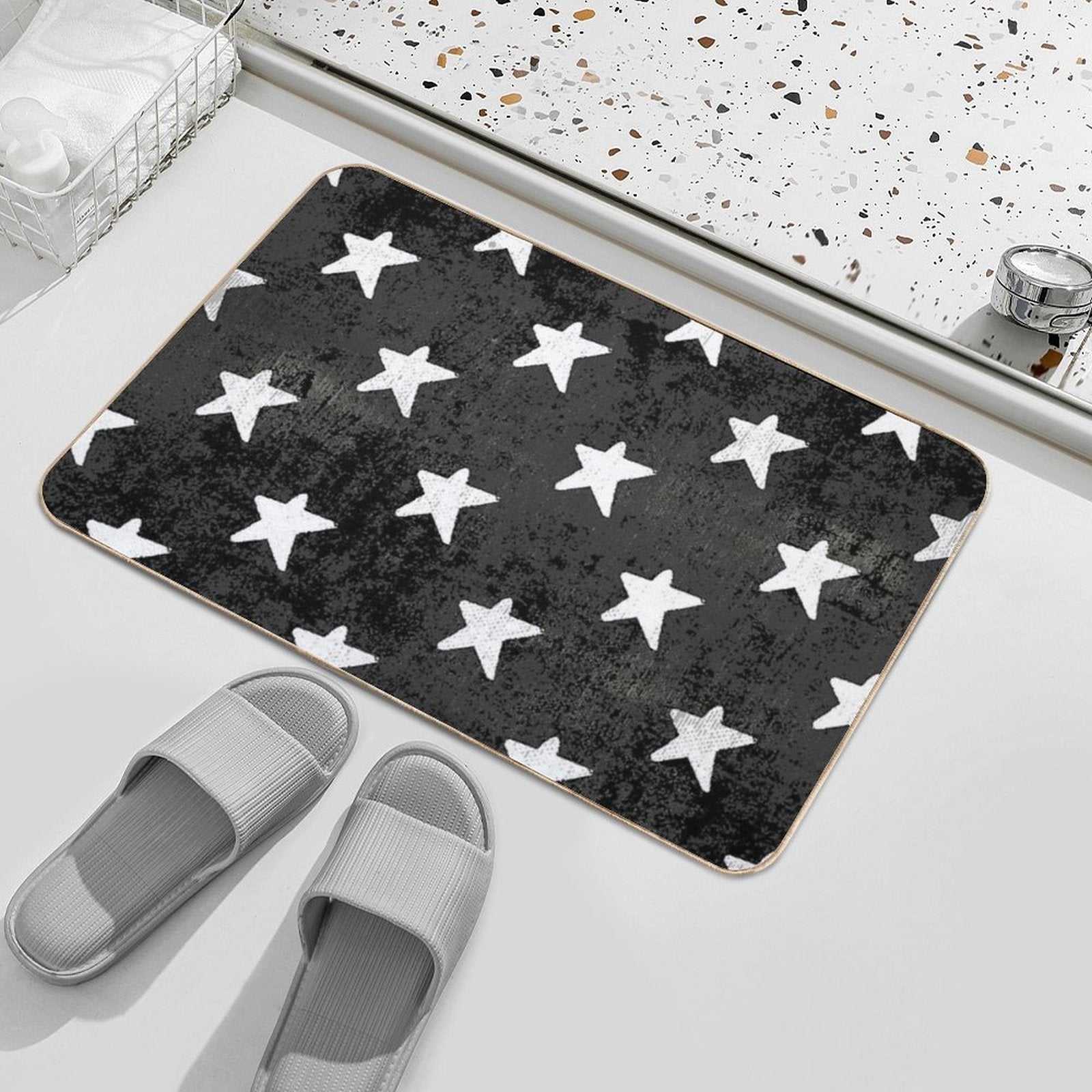 White Star  Versatile Bath Mat