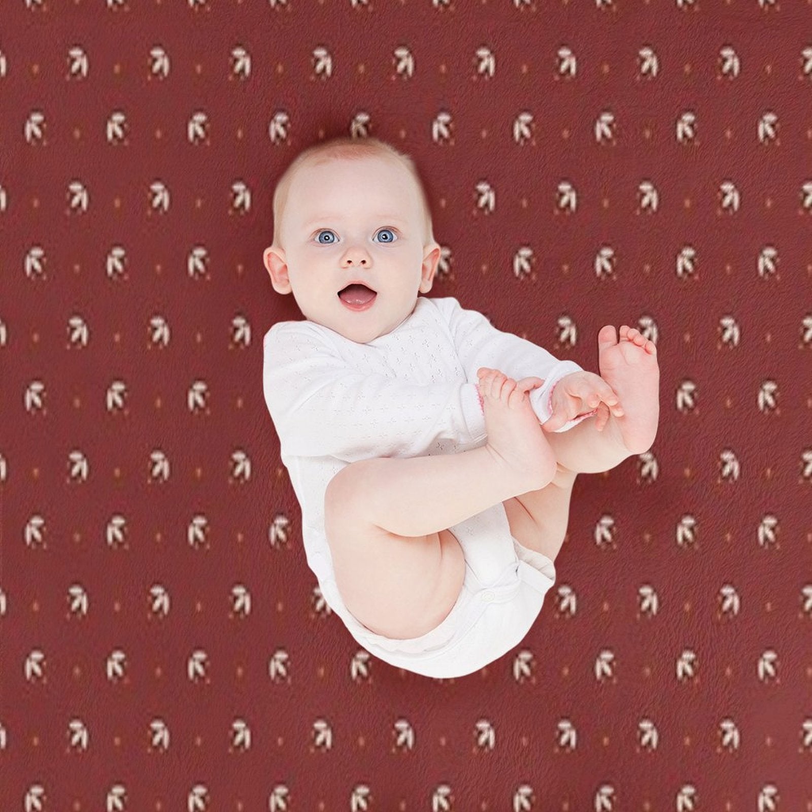 Florette (pomme) Quick-dry Throw Blanket