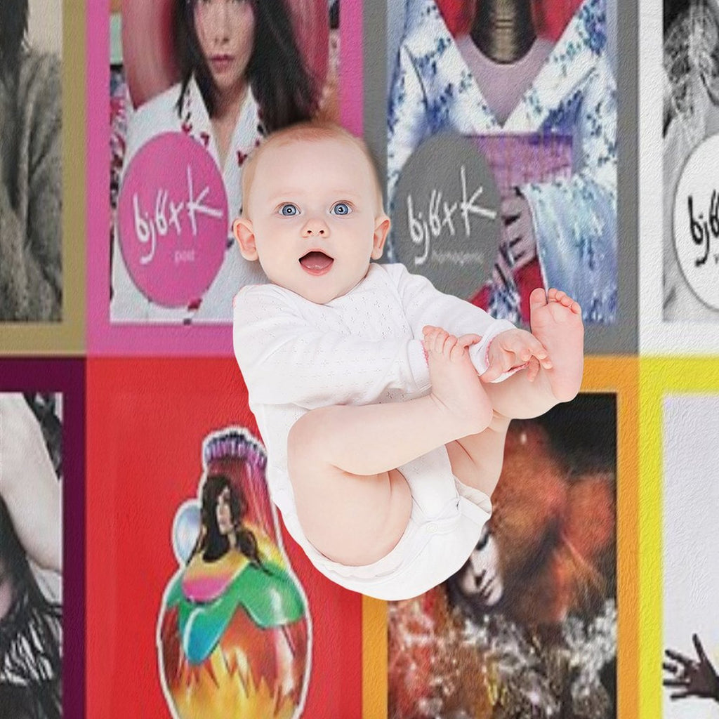 Bjork Studio Albums Anti-pilling Throw Blanket