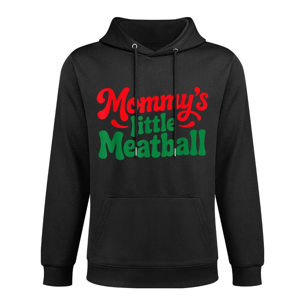 Mommys Little Meatball Italian Funny Relaxed Fit Hoodie