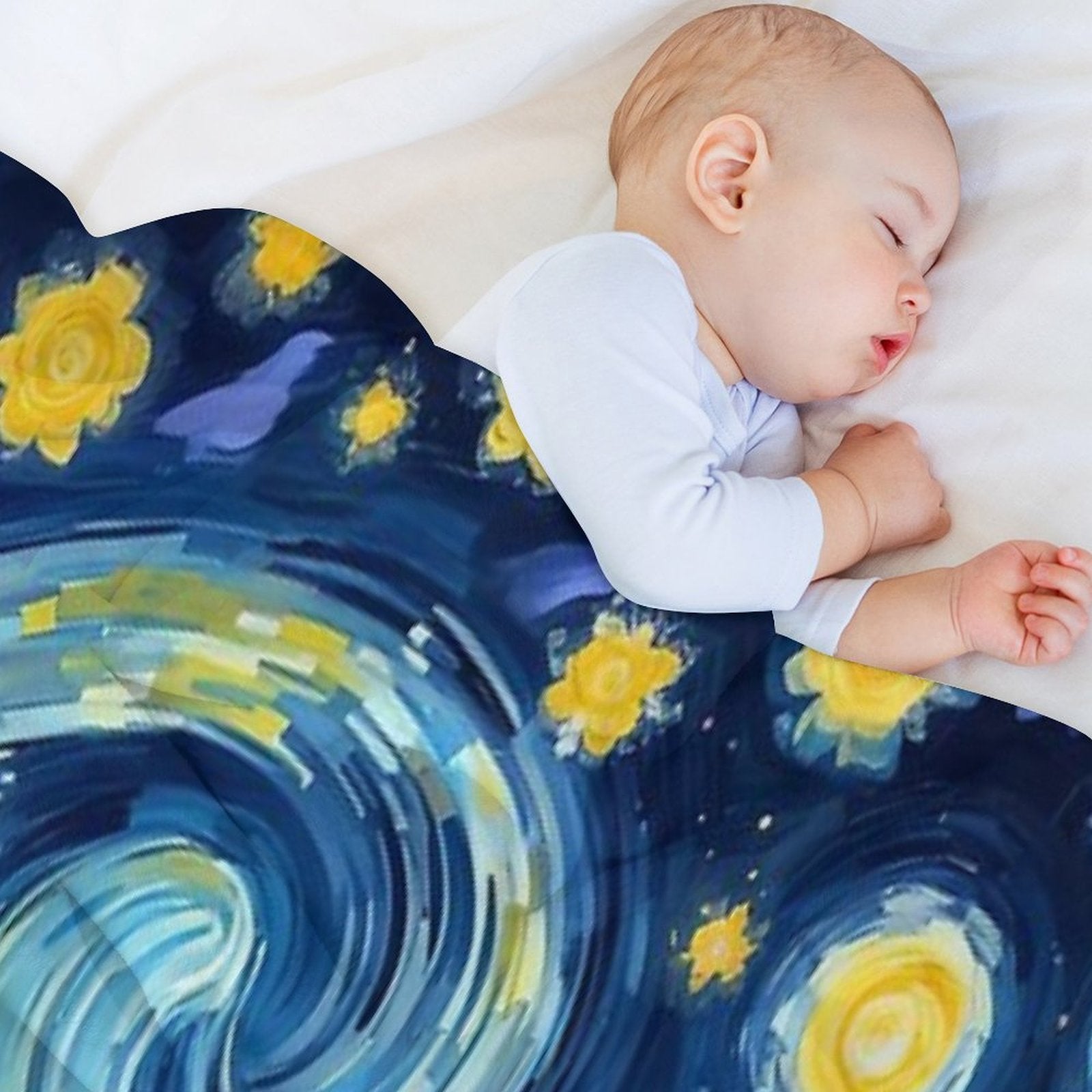 Frida Kahlo  The Starry Night Anti-pilling Throw Blanket