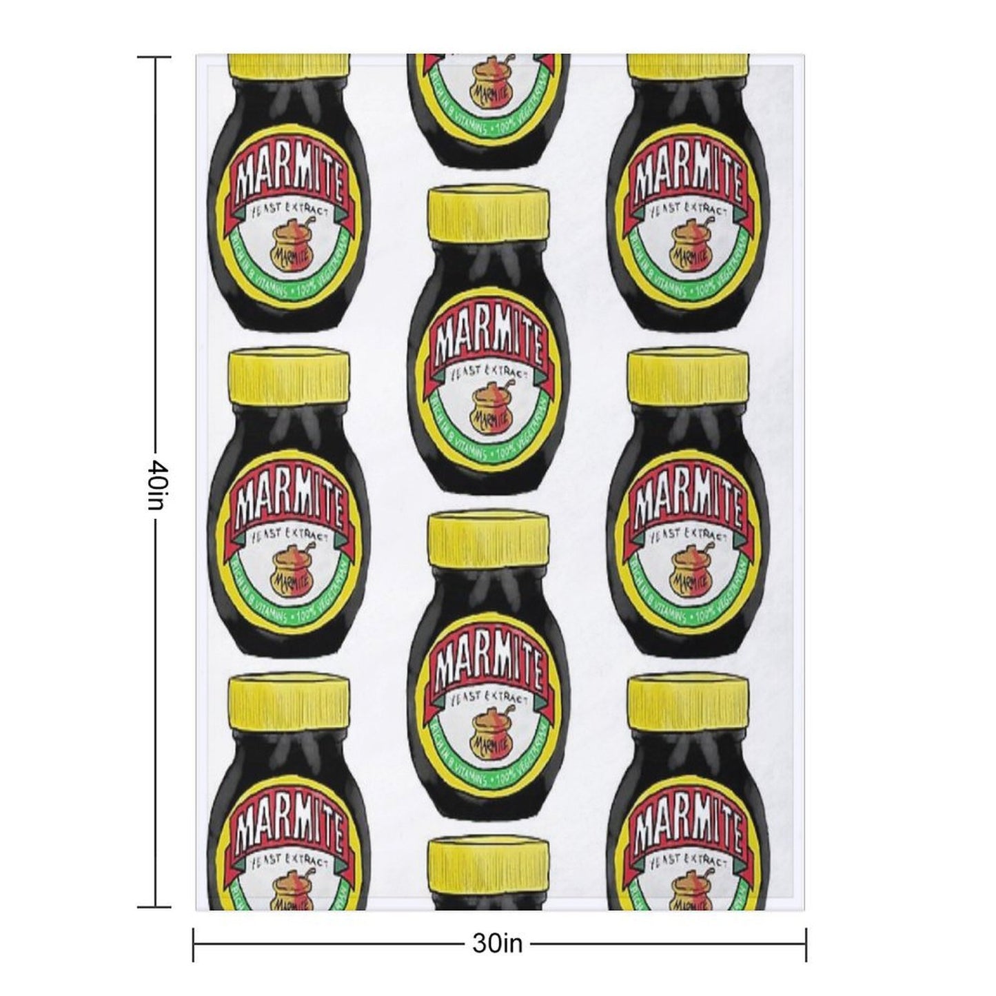 Marmite Comfort Throw Blanket