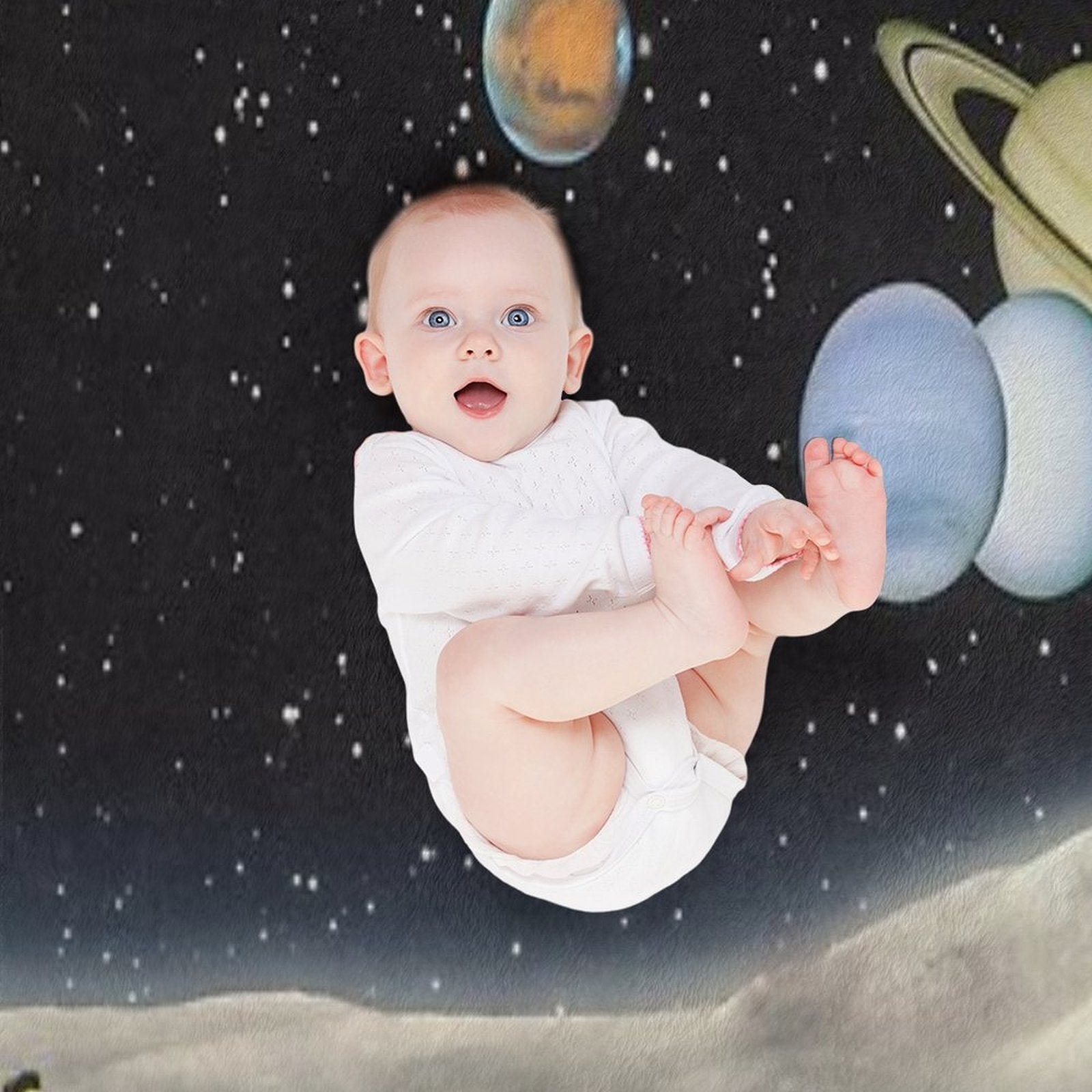 Cosmic Golf Quick-dry Throw Blanket
