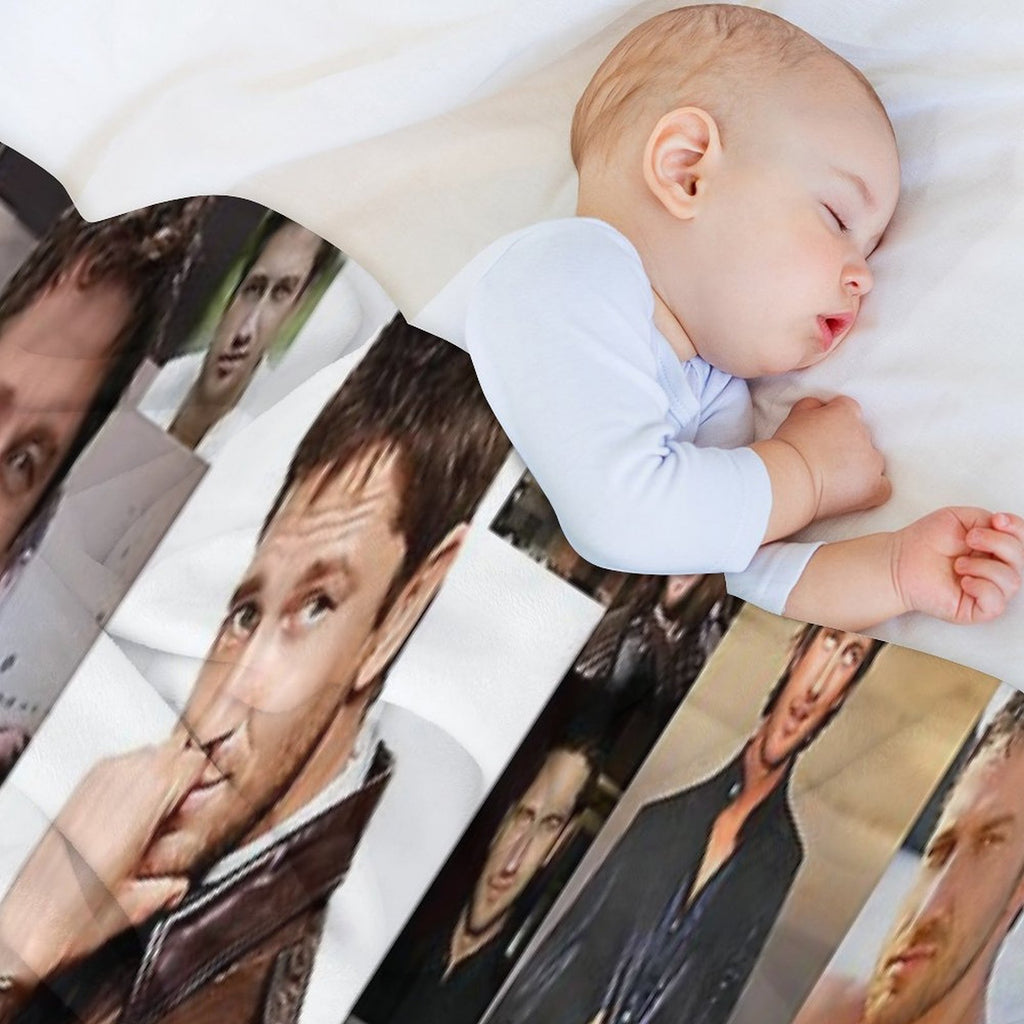Gerard Butler Gift-ready Throw Blanket