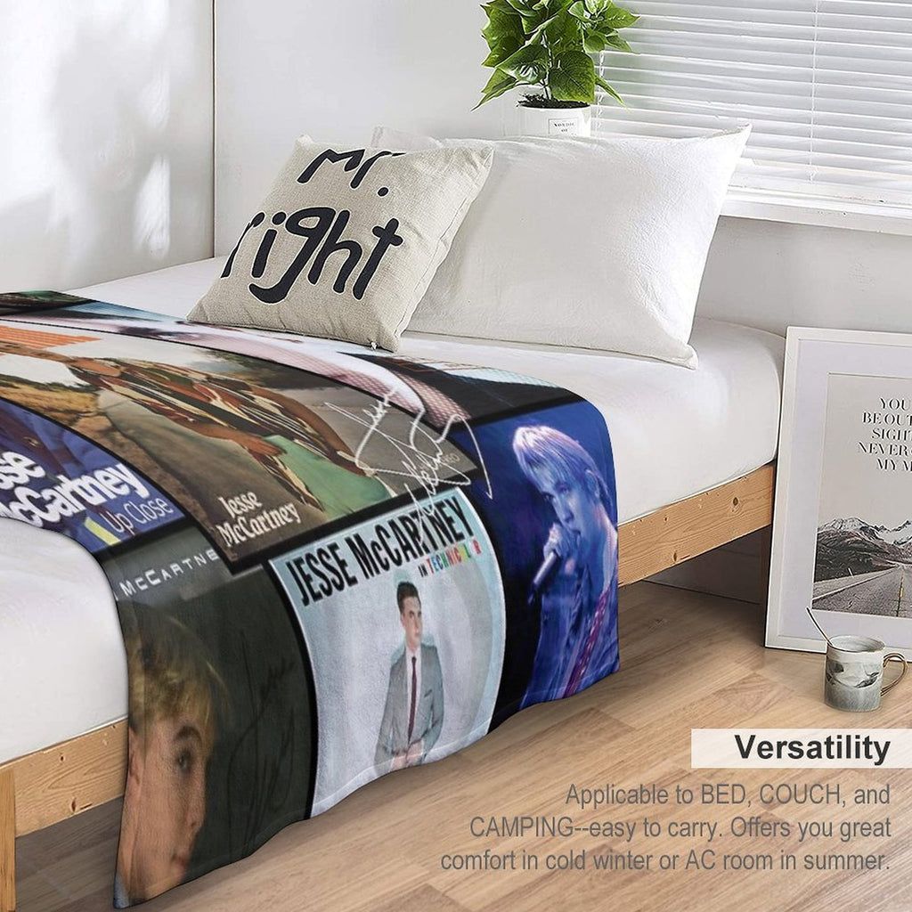 Copy of Departure with Signature Versatility Throw Blanket