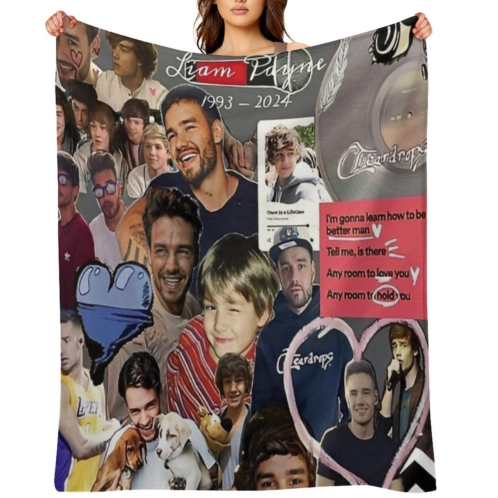 LIAM PAYNE Comfort Throw Blanket